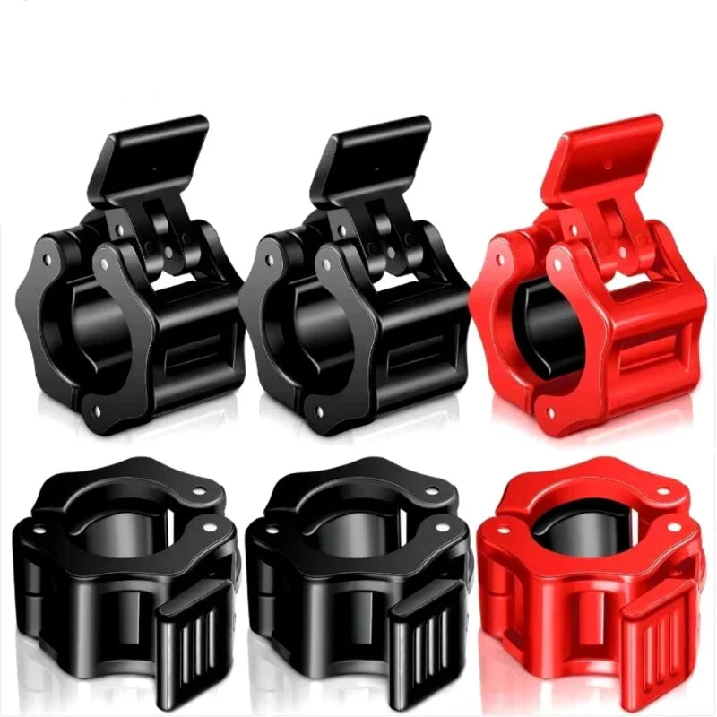 Quick-Release Spin Lock Barbell Collars – 25/28/30 Mm