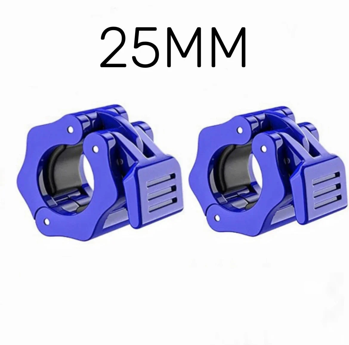 Quick-Release Spin Lock Barbell Collars – 25/28/30 Mm